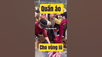 Món quà ấm áp cho bà con sau lũ lụt kình hoàng Miền Trung #shorts