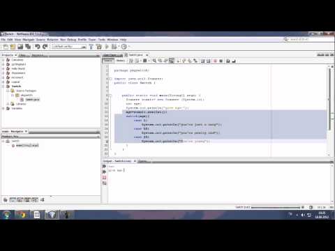 Java Programming Tutorials by Özcan Candağ - 9 | Switch Loop