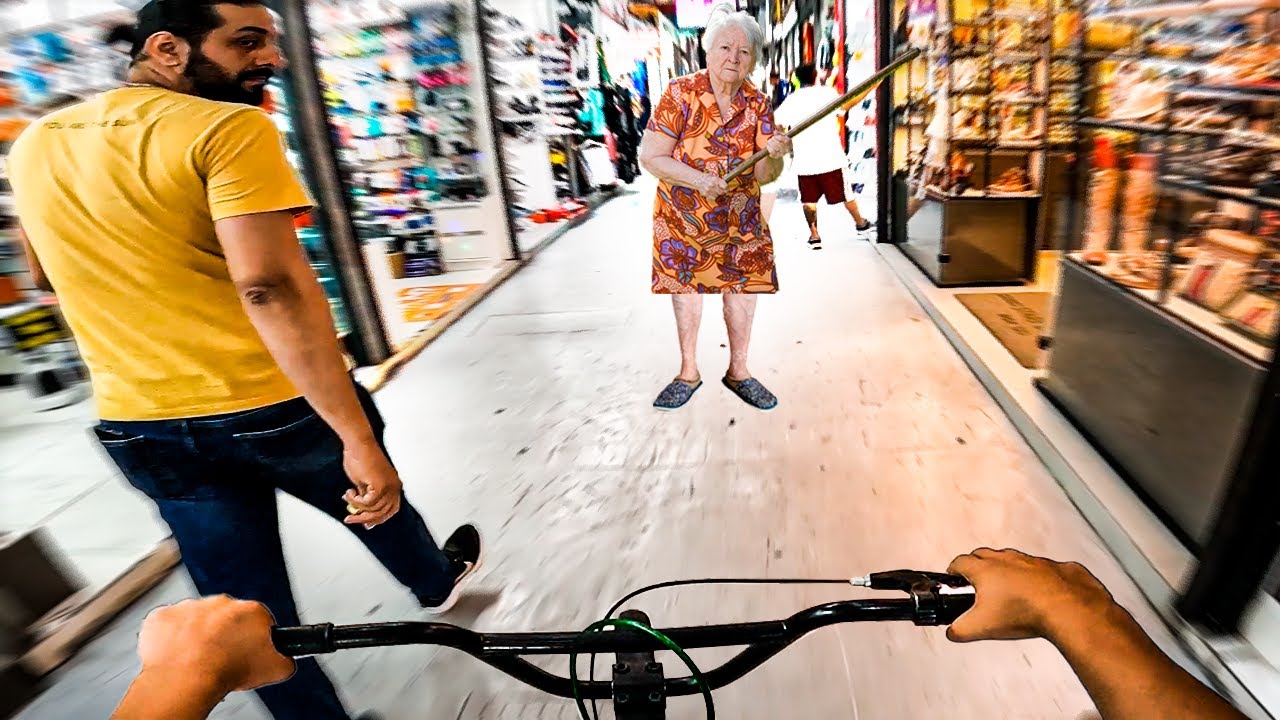 O MINI HATER INVADIU O CAMELO DE BIKE