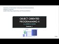 OOPII - Lecture 1- Part 3