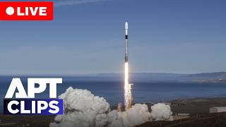 LIVE: SpaceX Falcon 9 Rideshare Mission CAS500-2 Lifts Off from Vandenberg | APT Clips