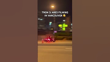TRON 3 Filming in Vancouver #Tron #tron3 #behindthescenes #movieshooting #jaredleto #ares