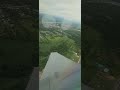 Beechcraft King Air Left turn beautiful landscape
