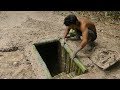 Unbelievable! Building The Most Secret Underground Bamboo House Under Pool By Ancient Skill Unbelievable! Building The Most Secret Underground Bamboo House Under Pool By Ancient Skill