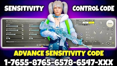 Bgmi best Sensitivity Settings | Bgmi 4 finger control Code today🔥#sensitivitysettingsbgmi 