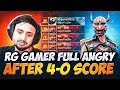 Angry youtuber  rg gamer broke his pc  after losing this game  on live stream  garena free fire
