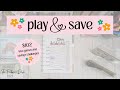 Play &amp; Save #1 | Stuffing $102 into Games and Savings Challenges