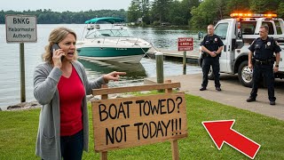 HOA Karen Called 911 to Tow My Boat—Didn’t Know I’m the Harbormaster Over the Entire Lake #hoa