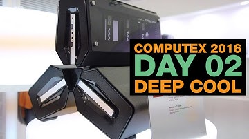 Computex Day 02 - Deep Cool Ft. ROG Certified Genome Case