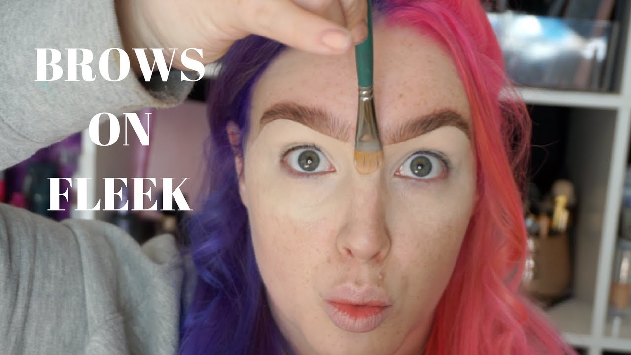 Brows on Fleek Tutorial // Belle MUA - YouTube