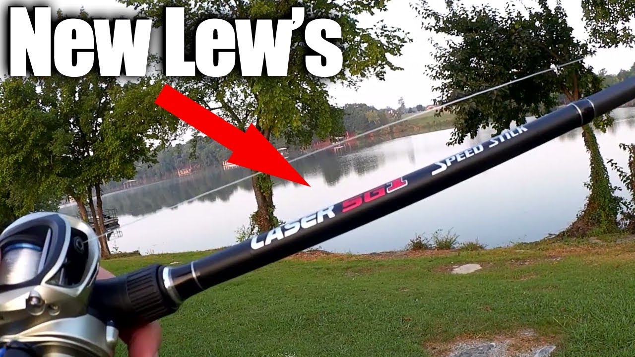 Lew's sent a new Fishing Rod! Summer Bass on a Lew's Speed Stick 