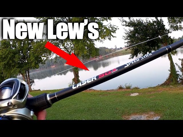 Lew's sent a new Fishing Rod! Summer Bass on a Lew's Speed Stick 