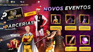 NOVA PARCERIA COM CR7, ONE PUNCH-MAN, NOVA PROSPERIDADE, VAI TER EVENTO DE NATAL? E MAIS - FREE FIRE