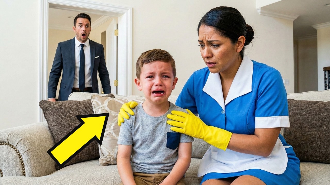 NESSUNO CAPIVA PERCHÉ IL FIGLIO SORDO DEL MILIONARIO PIANGESSE. FINCHÉ DOMESTICA NON SVELÒ IL MOTIVO