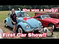 14 Year Old Wins At Her First Car Show!