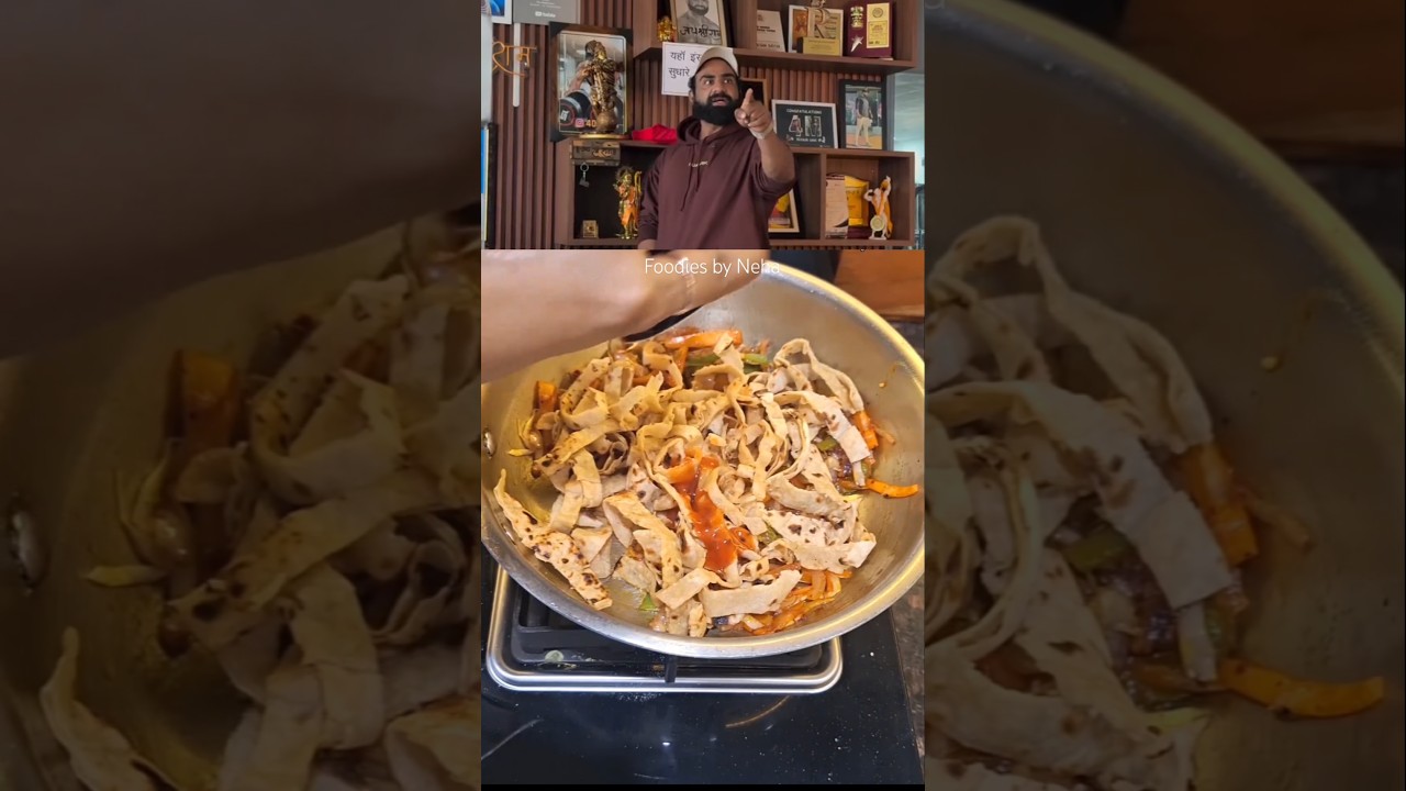 Healthy Maggi Twist: Roti Noodles by Nitesh Soni  
