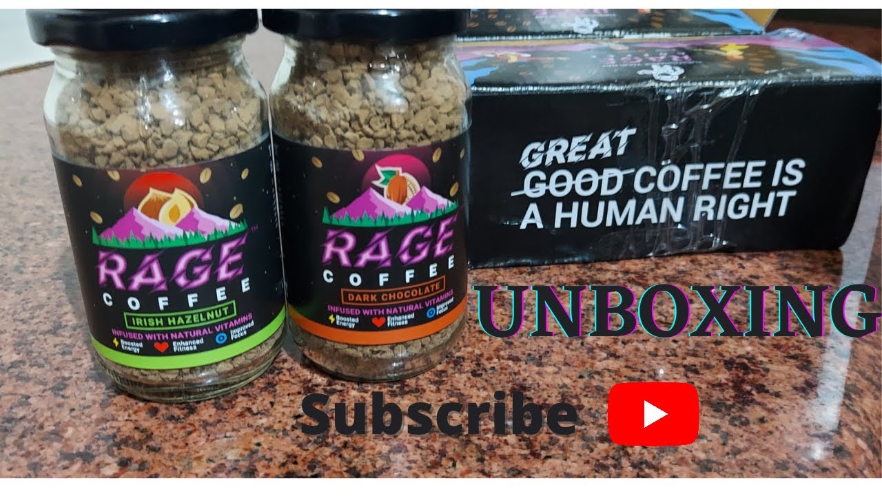 Rage Coffee Unboxing