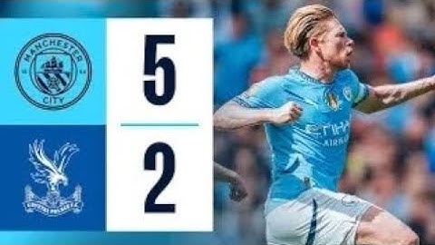 HIGHLIGHTS! De Bruyne inspires stunning five-star City fightback! | Man City 5-2 Crystal Palace