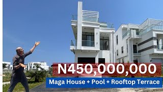 HOUSE FOR SALE IN LEKKI LAGOS NIGERIA | Luxury 5 Bedroom Duplex with Pool