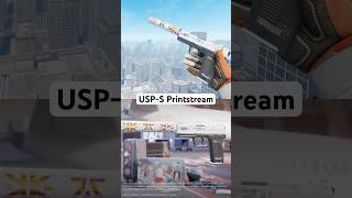 USP-S Printstream sticker craft with Fnatic (Holo) stickers