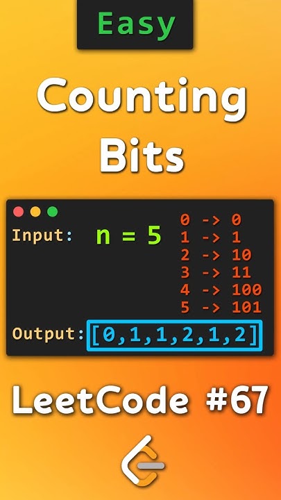 Counting Bits Çözümü - LeetCode - YouTube