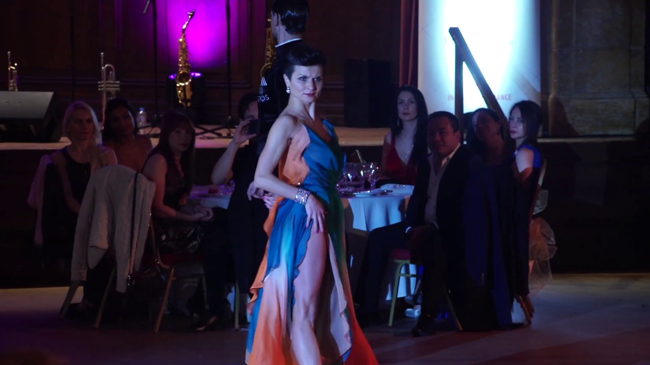 Slow Waltz Smooth show by Aleksei Shershnev & Viktoriya Wilton at The London Gala Ball 2020