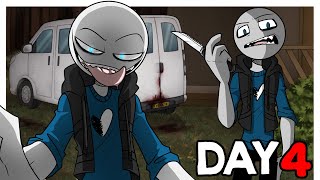 Horror Game - Your Boyfriend Game - ALL DAYS - Day 4 - Stealing Peter's Van Route  (Death Route)