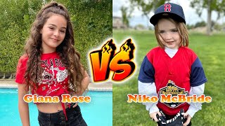 Giana Rose VS Niko McBride Transformation 👑 From Baby To 2024