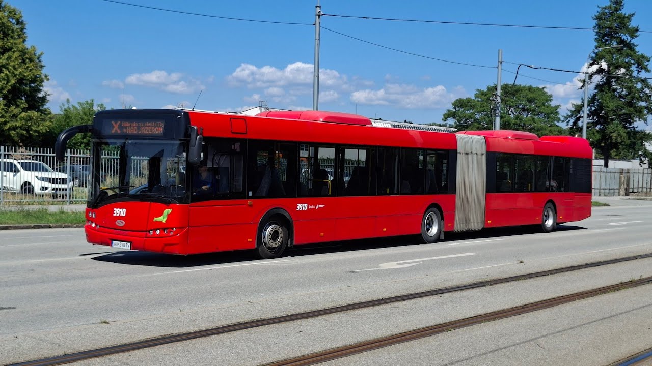 Solaris Urbino 18,75 III #3910 (ex Unibuss Oslo #3011) ● Linka X ● DPMK