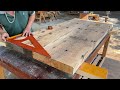 Quick And Easy Processing With Black Wood // How To Create A Super Sturdy And Majestic Desk