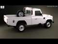 Land Rover Defender 110 High Capacity Pickup 2014 3D model by 3DModels.org