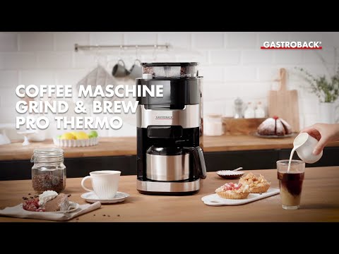 Gastroback 42711S Coffeemaker Grind & Brew Pro Thermo