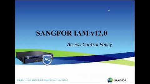 IAM Easy Configure - Access Control - 12.0