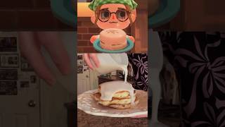 coconut pancakes 🥥🥞 animal crossing: new horizons foods 🏝️ #acnh #vegan #cozygaming