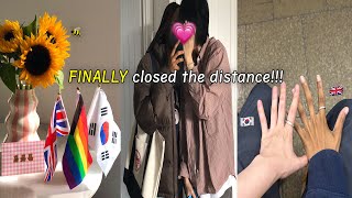 🇬🇧🇰🇷 We FINALLY closed the distance!!! (wlw couple vlog)