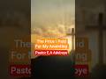 The Price I Paid For My Anointing//Pastor E.A Adeboye