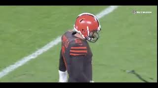 Tyrod Taylor gets hurt, Baker Mayfield comes in, and the Browns fans go nuts