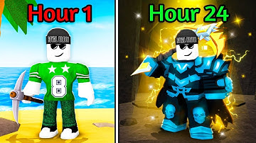 I Spent 24 Hours In Roblox The Forge!