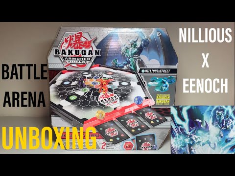 BAKUGAN: La nouvelle arène de combat EVO BATTLE ARENA avec LEONIDAS !  Unboxing et test 