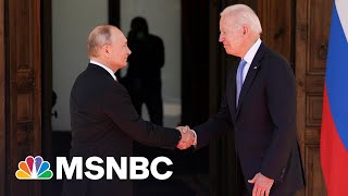 Biden, Putin Shake Hands Ahead Of Summit In Geneva | MSNBC