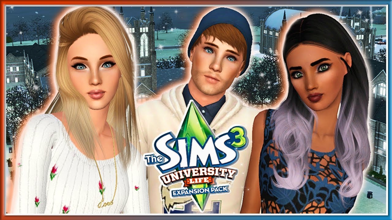 Caught In A Love Triangle The Sims 3 University Life