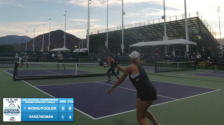 GM2 National Pickleball Championships 5.0 19+ WD S...