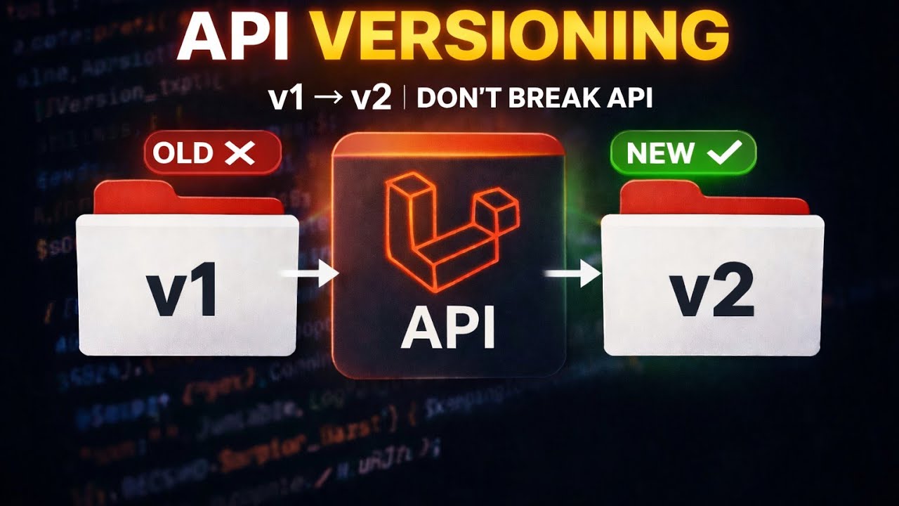 Laravel API Versioning (v1 vs v2) – Don’t Break Your API - YouTube