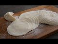 「まるめし」おうちで作る♪カリッむっちりの餃子の皮 | Homemade Gyoza Wrapper