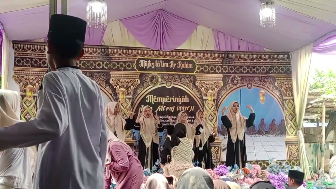 Tarian Litabasam Rika, Zahra dan teman teman Mushola Ar-Rohim