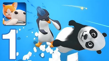 Battle Gang - Gameplay Walkthrough Part 1 - Tutorial & Penguin (iOS, Android)