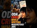 Do you know Oda cried writing this chapter? #shorts #anime #onepiece #luffy #viral