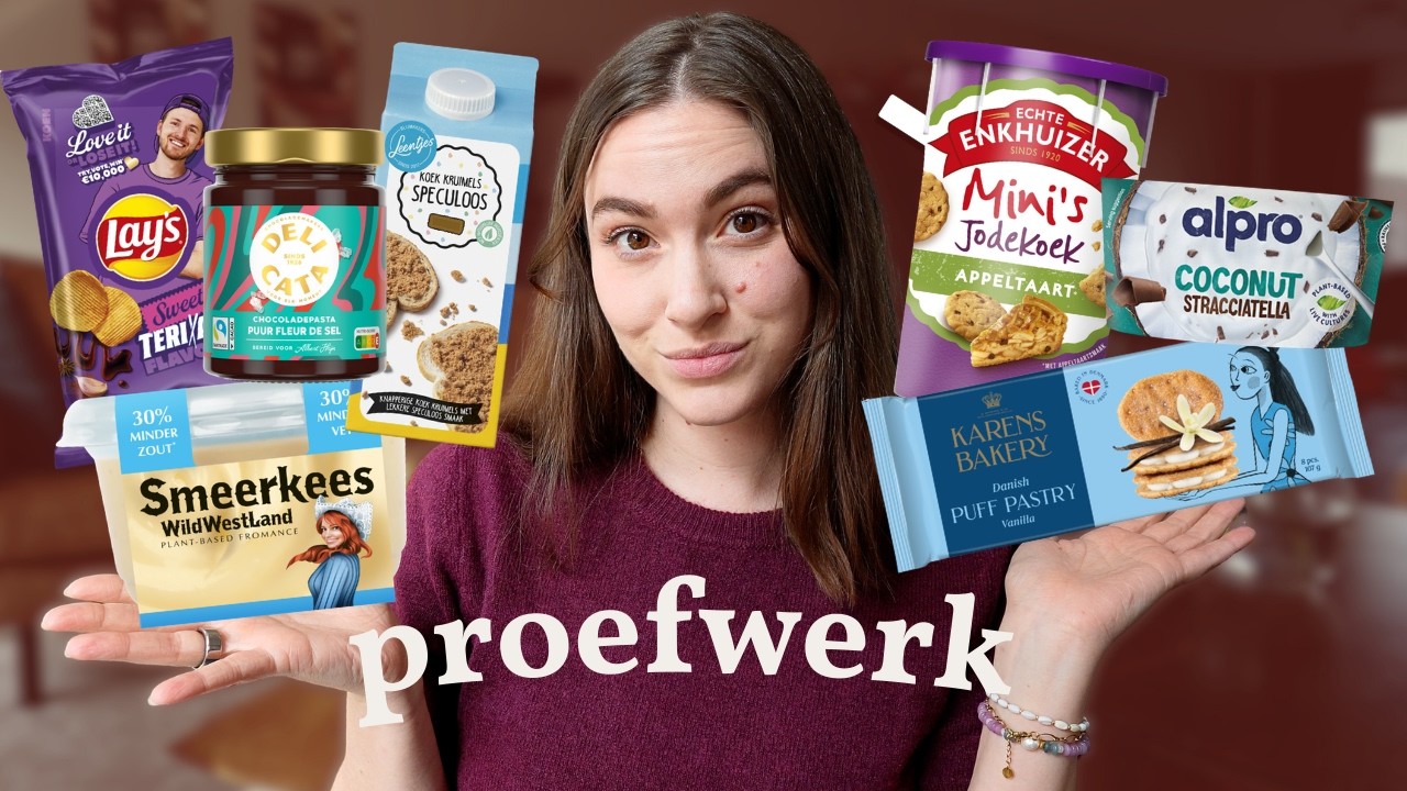 NIEUWE PRODUCTEN uit de SUPERMARKT proberen!🍧 | PROEFWERK VOORJAAR 2026