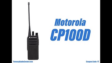 Motorola CP100D What