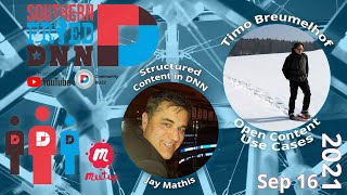 Timo Breumelhof (OpenContent Use Cases) & Jay Mathis (Structured Content In DNN) screenshot 3